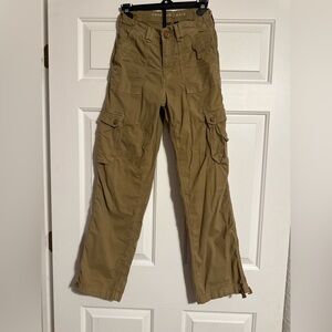 American Eagle Outfitters Tan Cargo Pants
